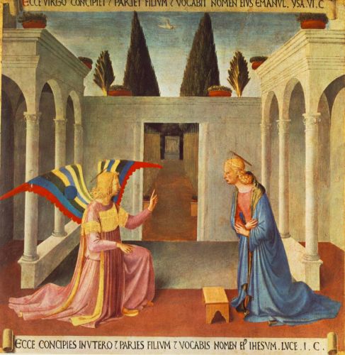 Annunciation (from the paintings for the Armadio degli Argen