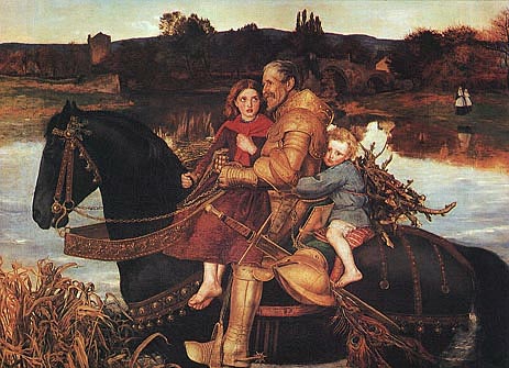 A Dream of the Past - Sir Isumbras at the Ford, 1857