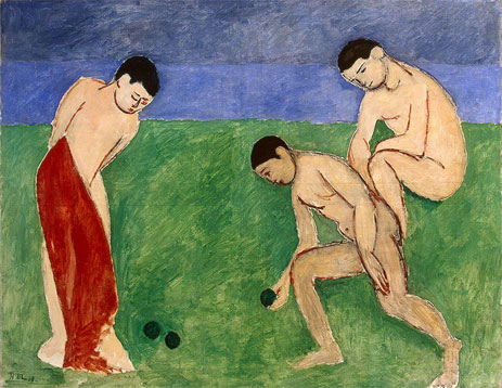 A Game of Bowls, 1908