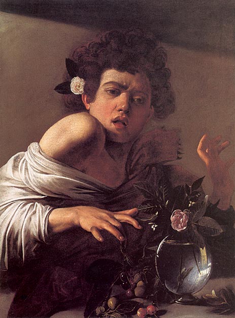 Boy Bitten by a Lizard, c.1593/94