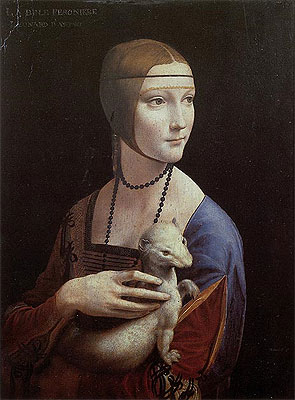 Lady with an Ermine (Cecilia Gallarani), 1496