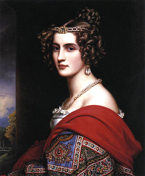 Portrait of Amalie von Schintling, 1831