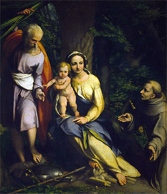 Rest on the Flight into Egypt, c.1520