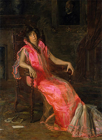 The Actress (Portrait of Suzanne Santje), 1903