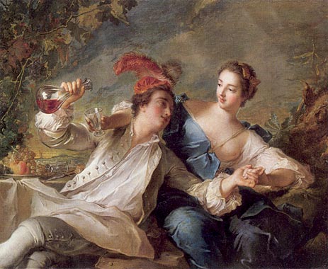 The Alliance of Love and Wine, 1744