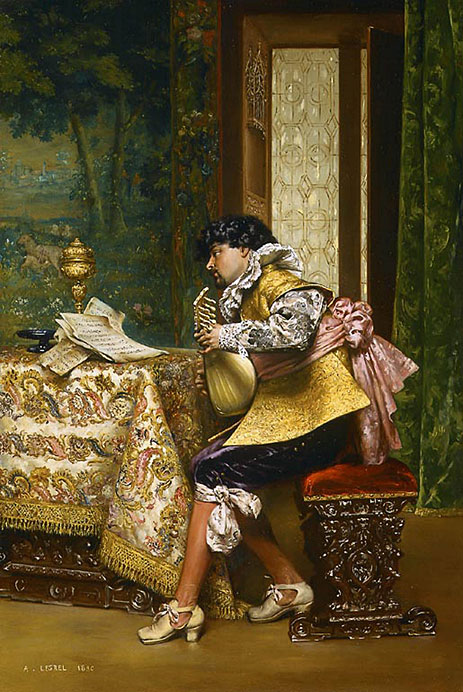 The Lute Player, 1880