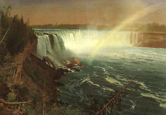 Albert Bierstadt Niagara Oil Painting