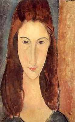 Amedeo Modigliani Jeanne Hebuterne seated Oil Painting