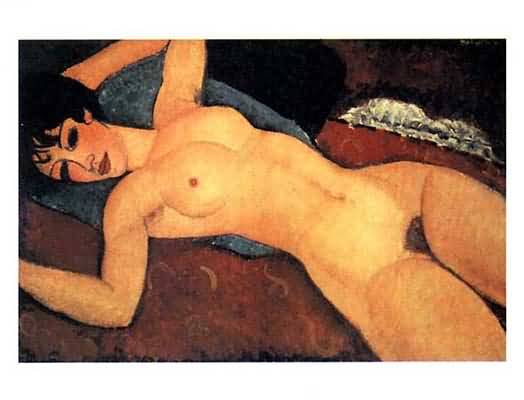 Amedeo Modigliani Nudo Disteso Oil Painting