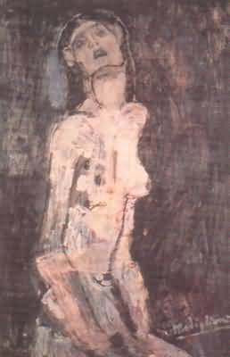 Amedeo Modigliani Nudo dolente Oil Painting