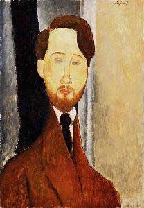 Amedeo Modigliani Portrait of Leopold Zborowski Oil Painting