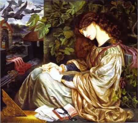 Dante Gabriel Rossetti La Pia de Tolomei Oil Painting