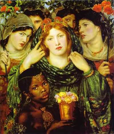Dante Gabriel Rossetti The Beloved Oil Painting