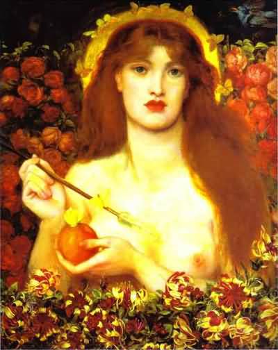 Dante Gabriel Rossetti Venus Verticordia Oil Painting