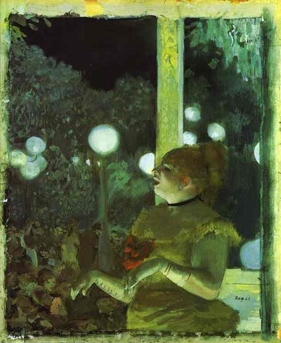 Edgar Degas The Song of the Dog Oil Painting