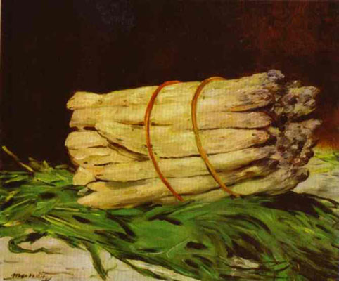 Edouard Manet Bundle of Asparagus Oil Painting