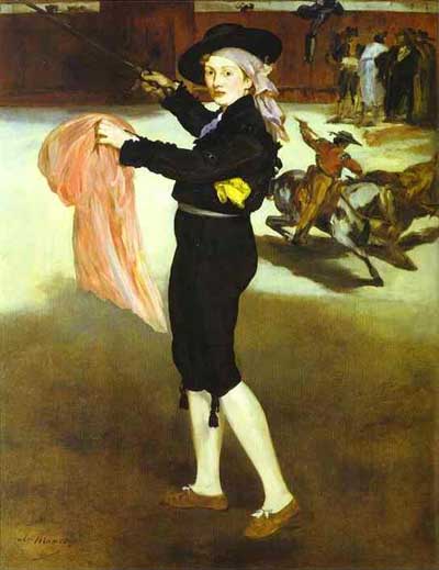 Edouard Manet Mlle Victorine in the Costume of an Espada Oil Painting