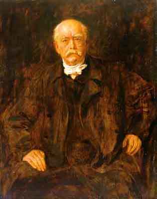 Franz von Lenbach Otto von Bismarck Oil Painting