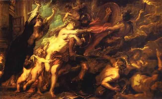 Peter Paul Rubens The Consequences of War Oil Painting