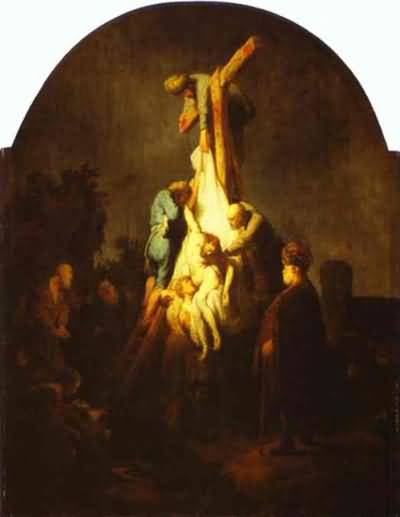 Rembrandt van Rijn The Descent from the Cross Oil Painting