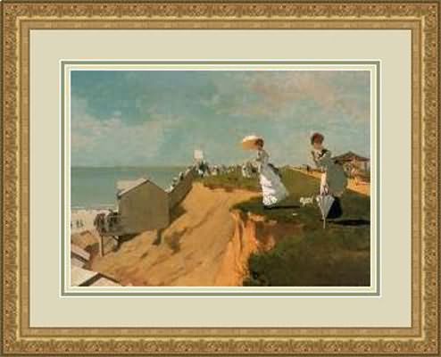 Winslow Homer Long Branch New Jersey Oil Painting
