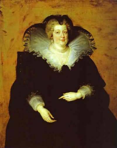 Peter Paul Rubens Portrait of Marie de Medici Oil Painting