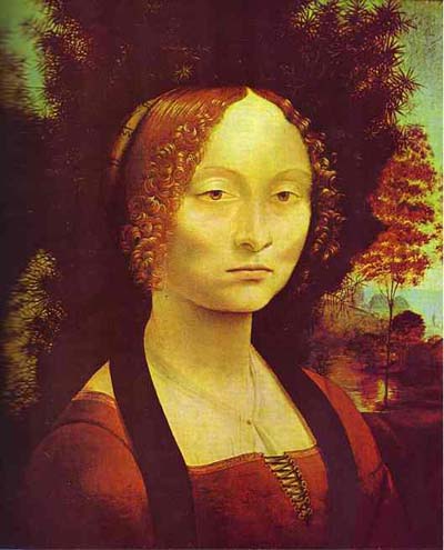 Leonardo da Vinci Portrait of Ginevra Benci Oil Painting