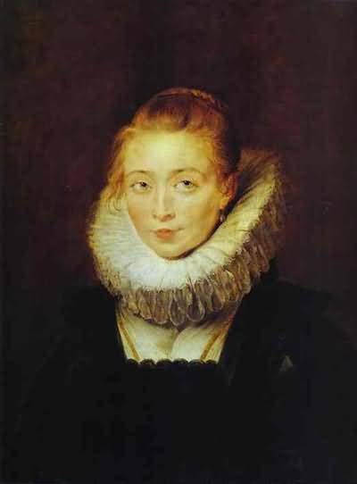 Peter Paul Rubens Portrait of the Lady in Waiting of the Infanta Isabella Oil Painting