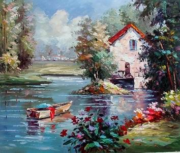 Riverside cottage