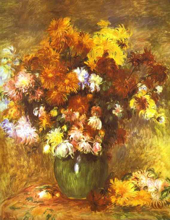 Bouquet of Chrysanthemums. c.1885