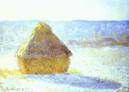 Haystack, Snow Effects, Morning. 1890