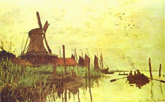 Mill near Zaandam. 1871