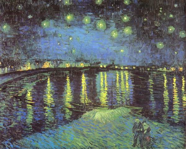 Starry Night over the Rhone, Arles: September, 1888