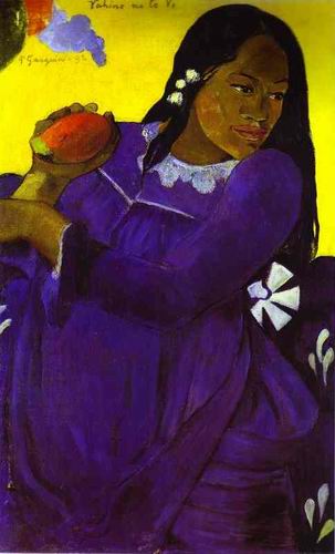 Vahine no te vi (Woman with a Mango). 1892.