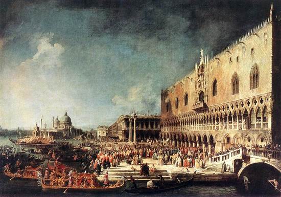 Arrival of the French Ambassador in Venice