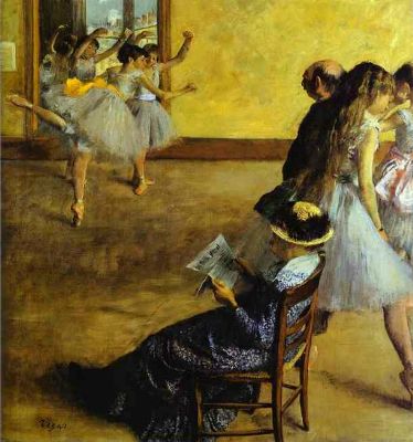 Ballet Class. 1881.