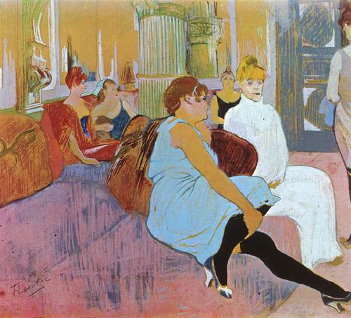 Get lautrec 1894 salon in the rue des moulins