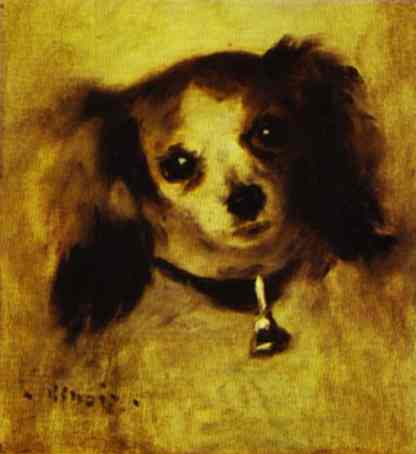 Head of a Dog. 1870.