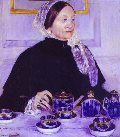 Lady at the Tea Table. 1883