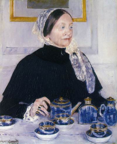 Lady at the Tea Table