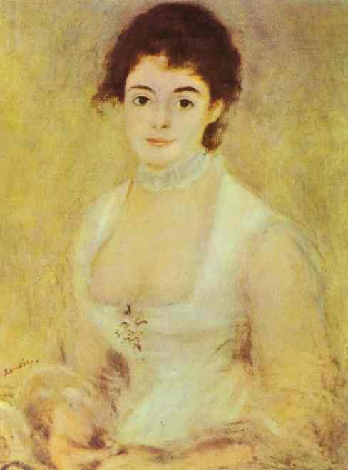 Portrait of Madame Henriot. 1877.