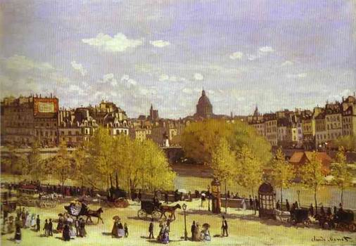 Quai du Louvre. 1867
