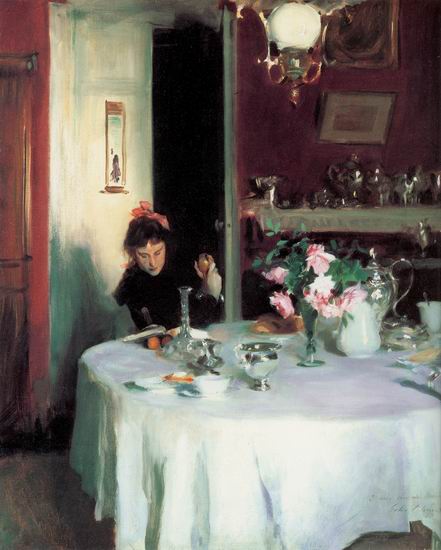 Sargent The Breakfast Table