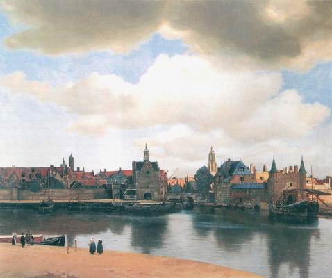 View of Delft,1658 1660