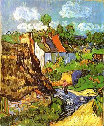 Houses in Auvers,Auvers sur Oise: May, 1890