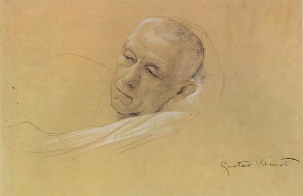 Head of a Recumbent Man, Supporting Himself1886 88