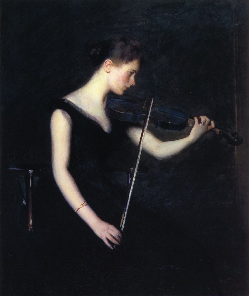 Girl with Violin