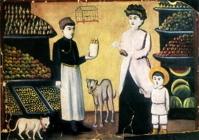 A Tatar Fruit Seller