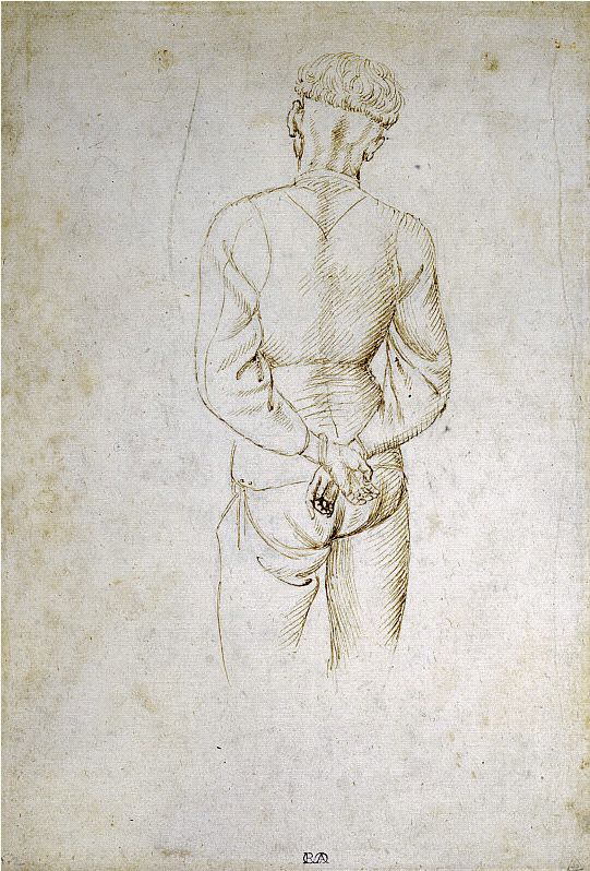 Study of a Young Man With Hands Tied