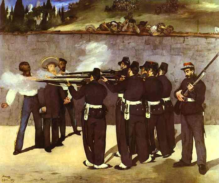 The Execution Of The Emperor Maximilian Of Mexico